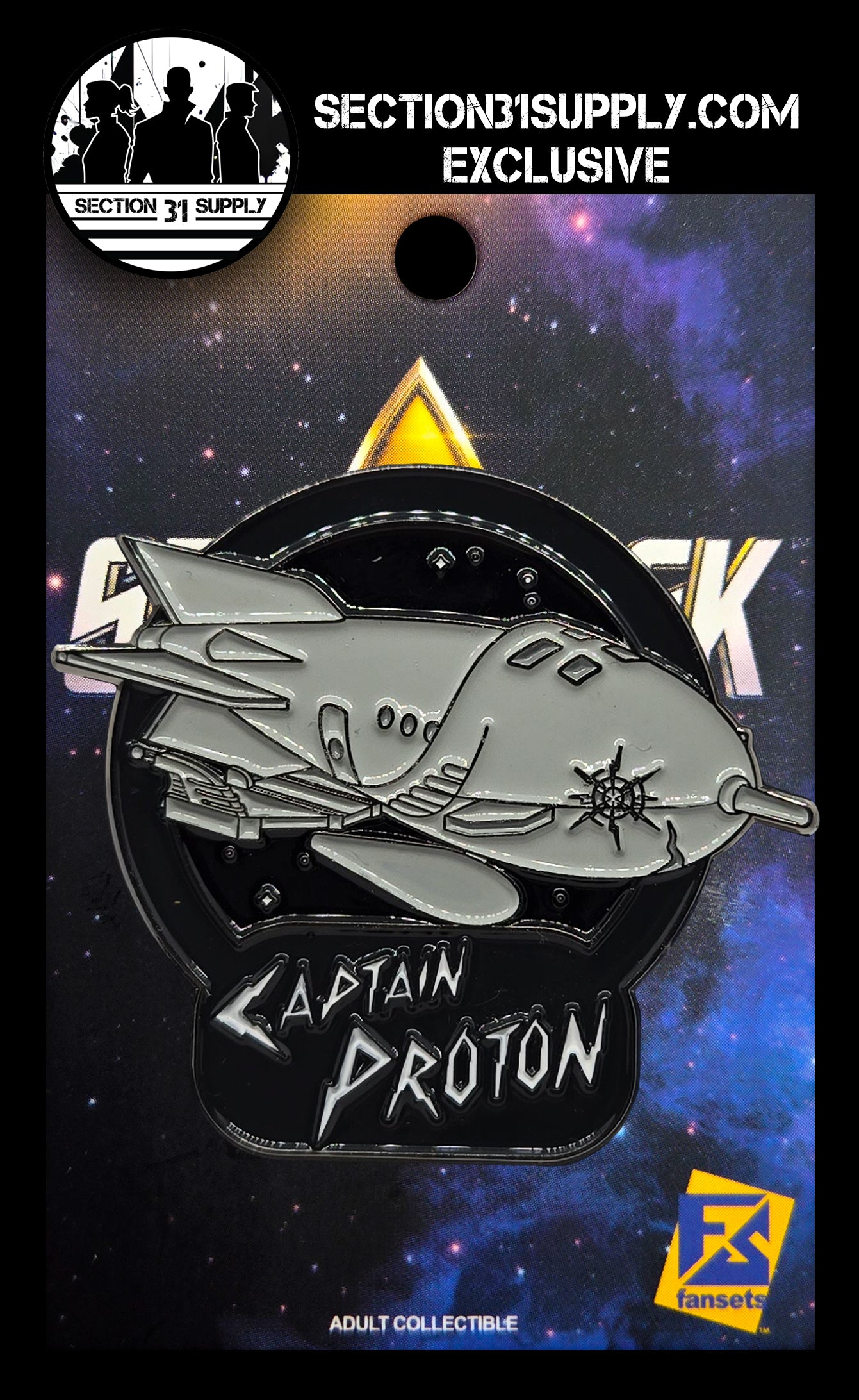 Star Trek: Captain Proton Ship FanSets pin